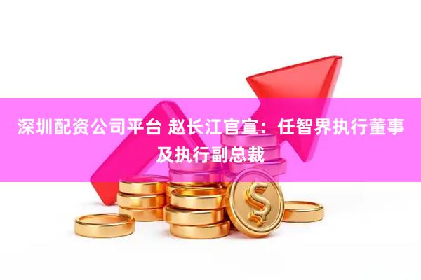 深圳配资公司平台 赵长江官宣：任智界执行董事及执行副总裁